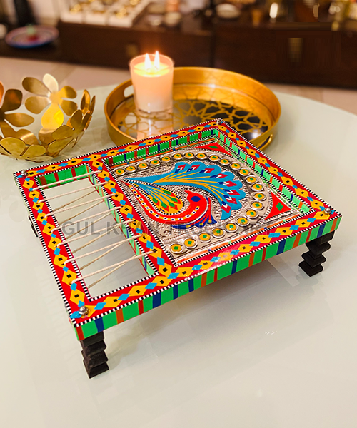 Charpai Chamakpatti Tray