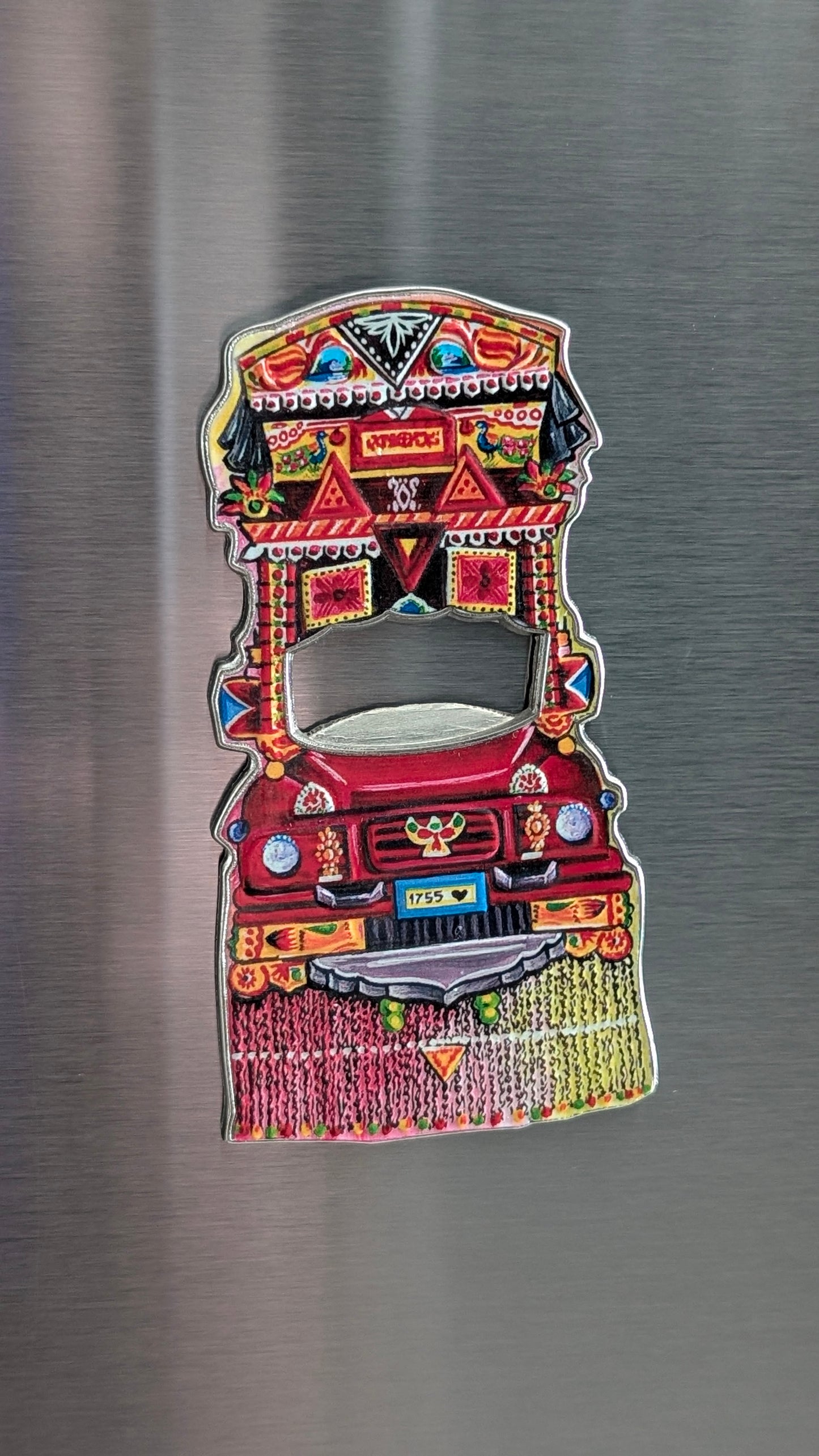 Truck Bottle Opener & Fridge Magnet