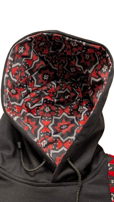 Heritage Line Premium Ajrak Hoodie