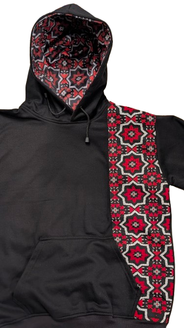 Heritage Line Premium Ajrak Hoodie